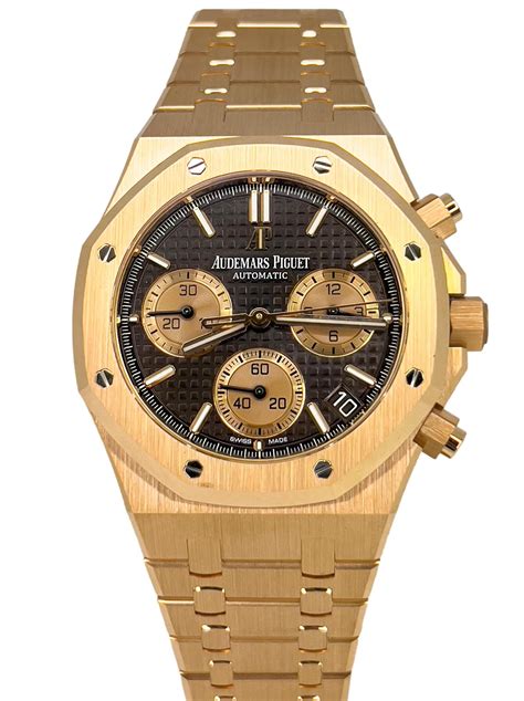 audemars piguet royal oak chronograph chocolate|audemars piguet royal oak chronograph price.